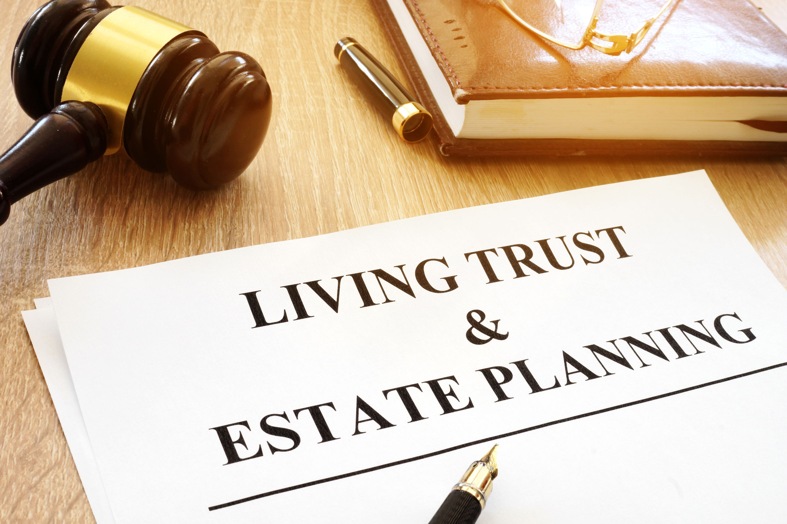Wills and trusts setup files illustration