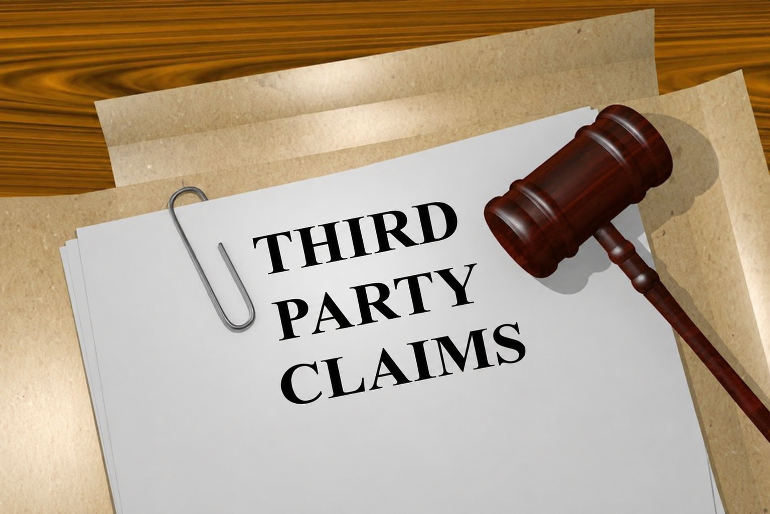 Third party claims legal research report overview